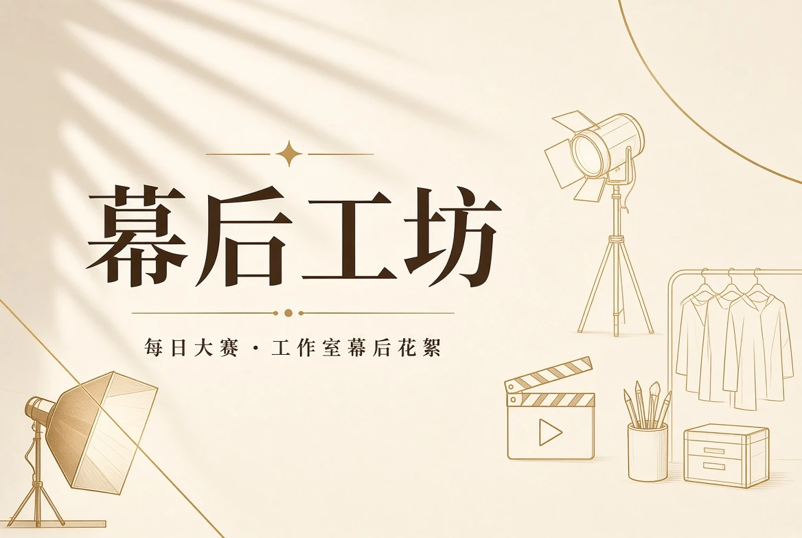 灯光与幕后工作相关形象